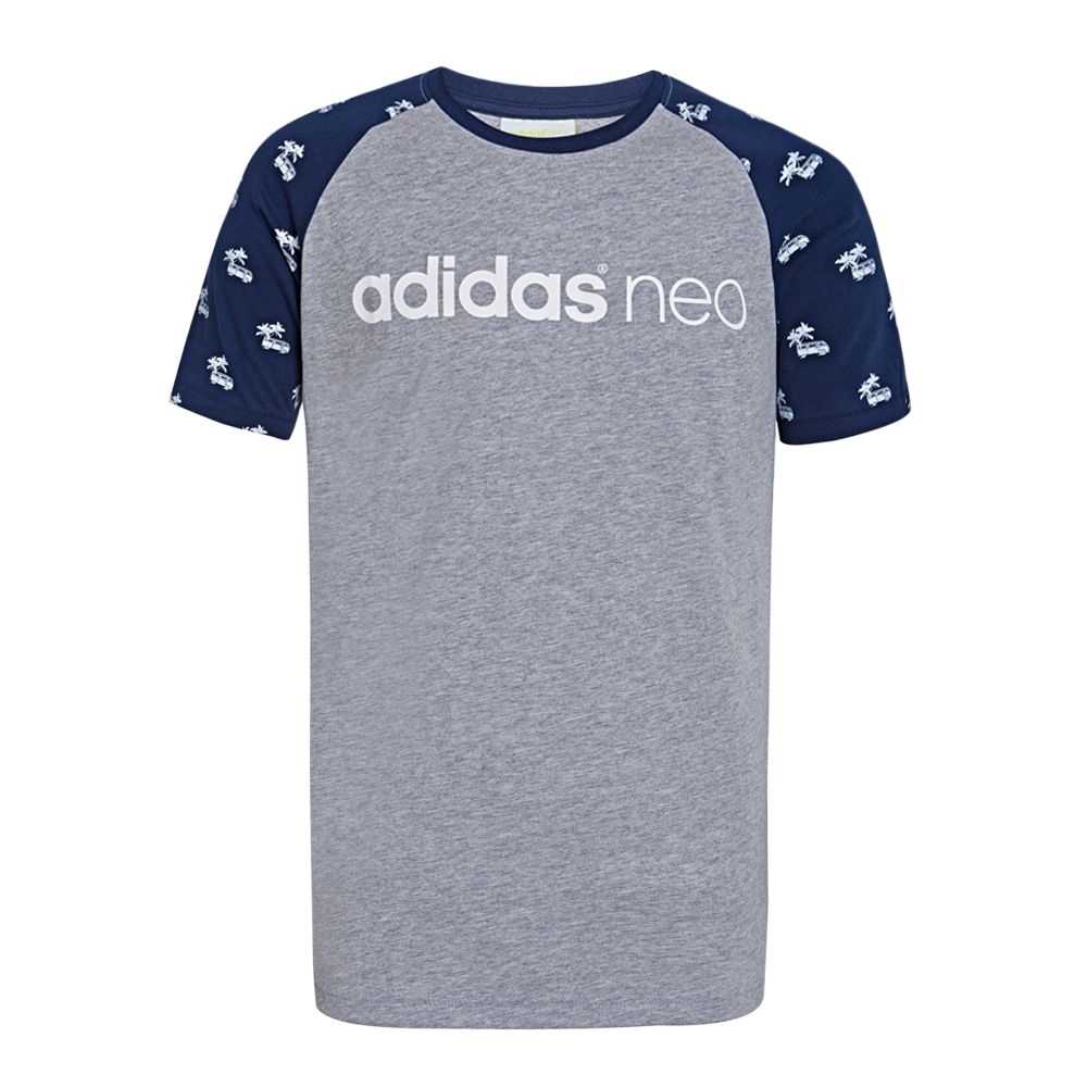 Adidas Neo Round Neck Pullover Casual Short Sleeve T-Shirt Men Tops AJ8247 XL
