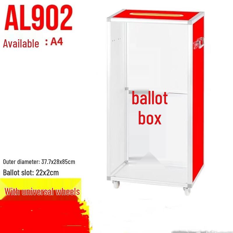 Aluminum Alloy Ballot and Donation Box