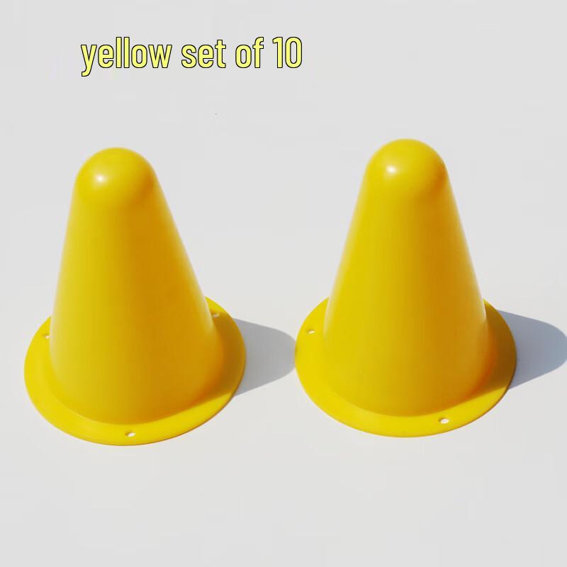 Yellow Training Cones for Slalom & Football