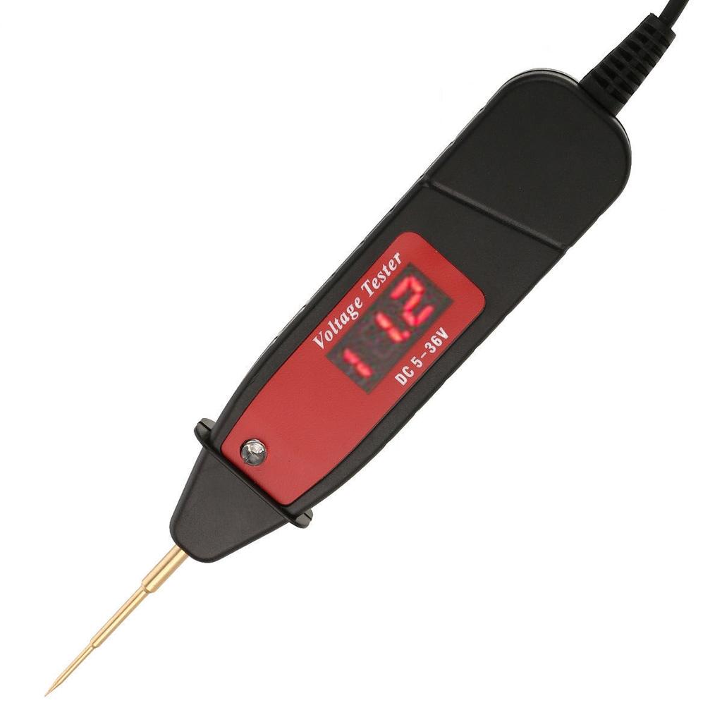 Test Pen Probe Detector Tester LED-Light  1.65M Car Digital LCD Electric Voltage