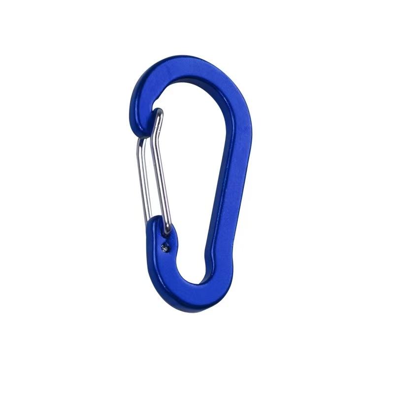 Neue Federhaken Bergsteigen Schnalle Kleine Karabiner Clips Outdoor Camping Multi Tool Angeln Klettern Zubehör Federverschluss