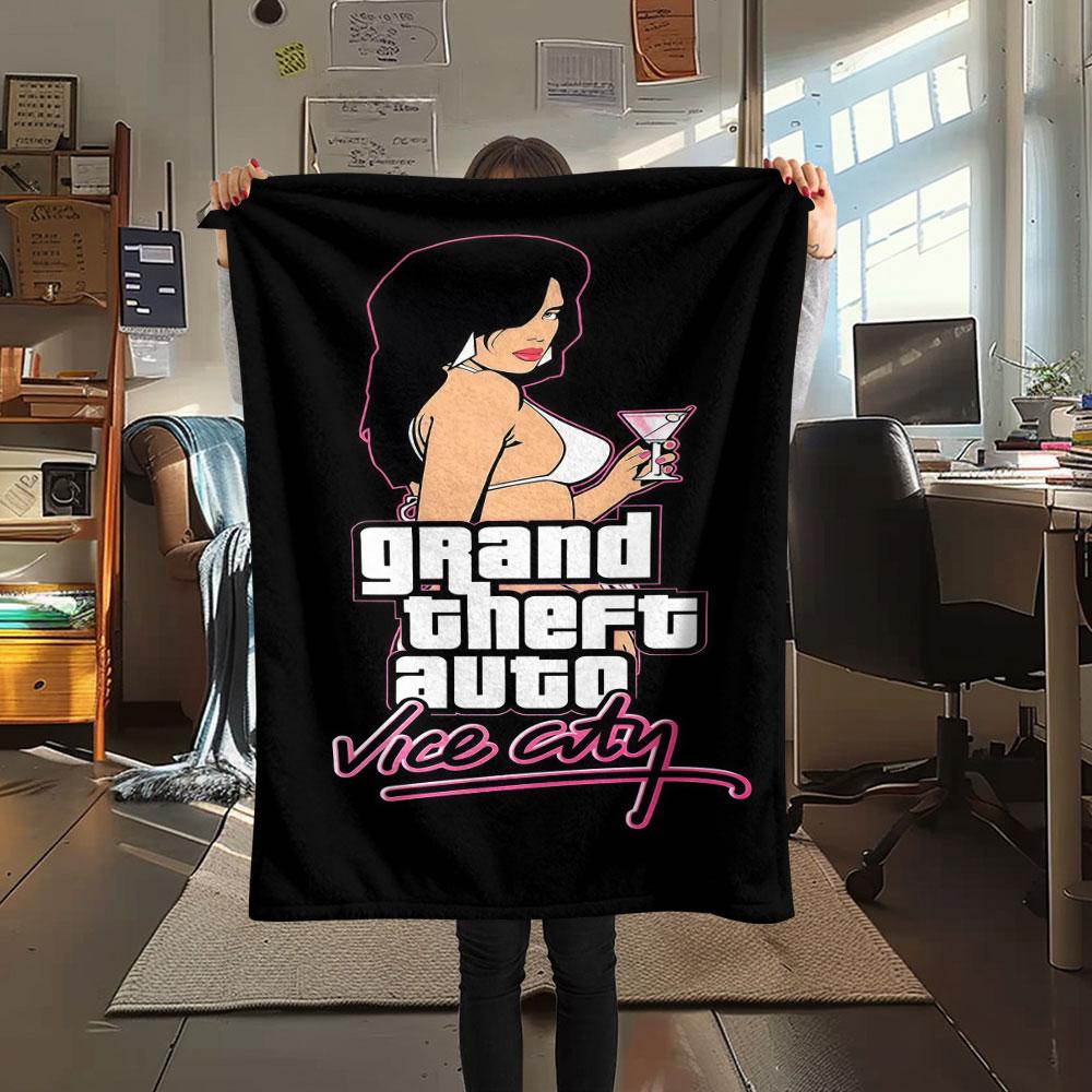 1PC GTA Glory Blanket, High quality Comfortable for All Seasons, Home Decor, Warmth and Comfort