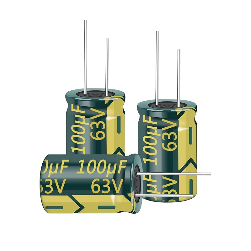 20pcs 16V 100UF Capacitor 5x11mm(0.2x0.43in) High Frequency Aluminum Electrolytic Capacitors for TV, LCD Monitor, Game
