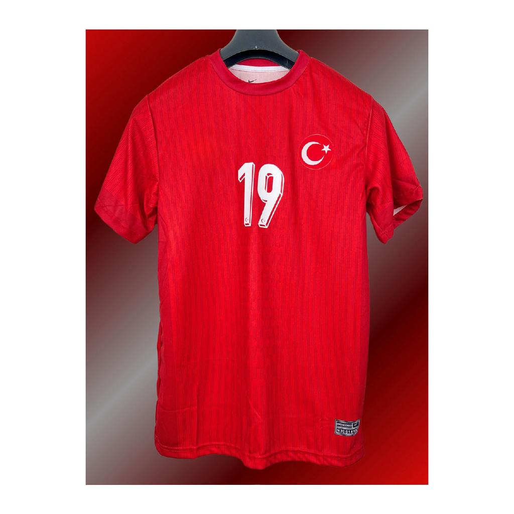 Kenan Yldz Trkiye EM 2024 Rotes Trikot für Erwachsene