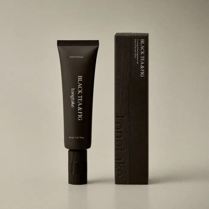 [5ml Perfume Gift] Longtake Solid Perfume 30ml (sandalwood/black Tea and Fig)