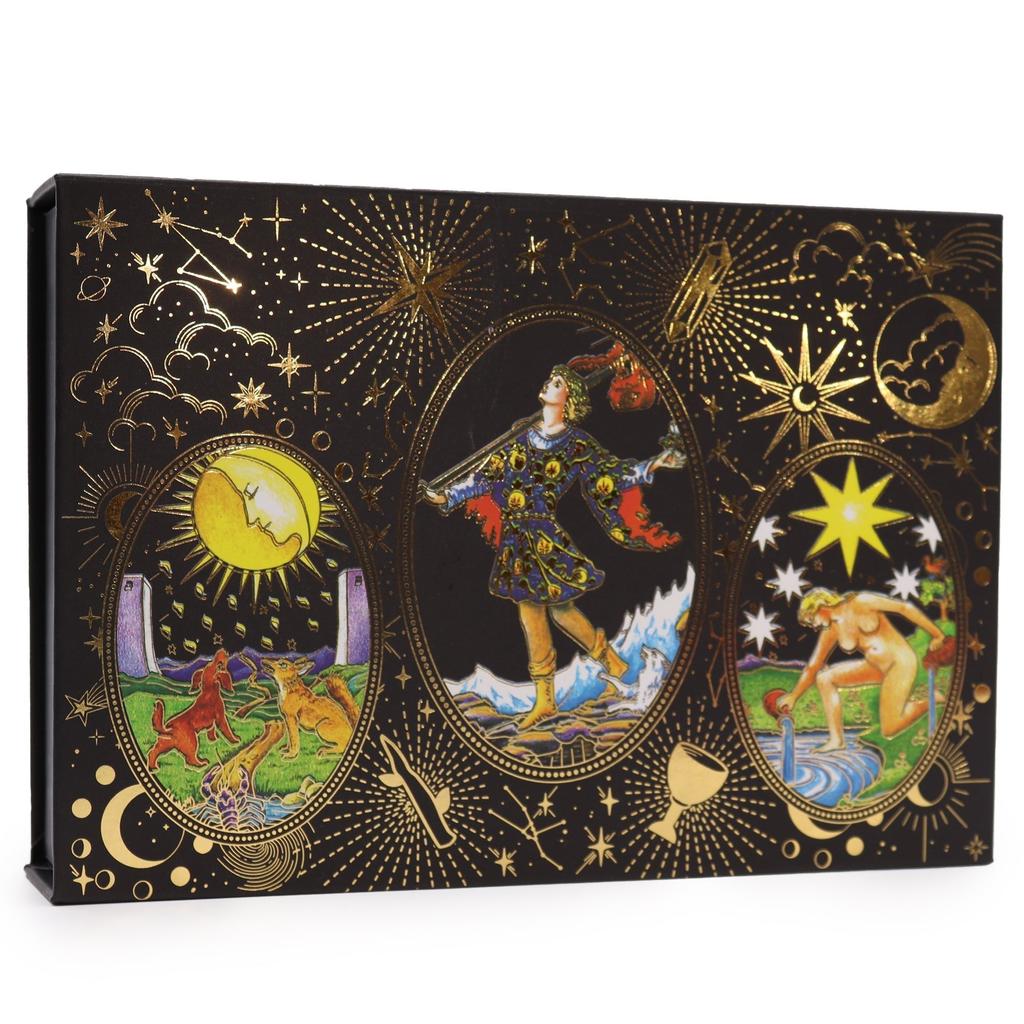 Tarot Cards Gift Set, Gold Foil