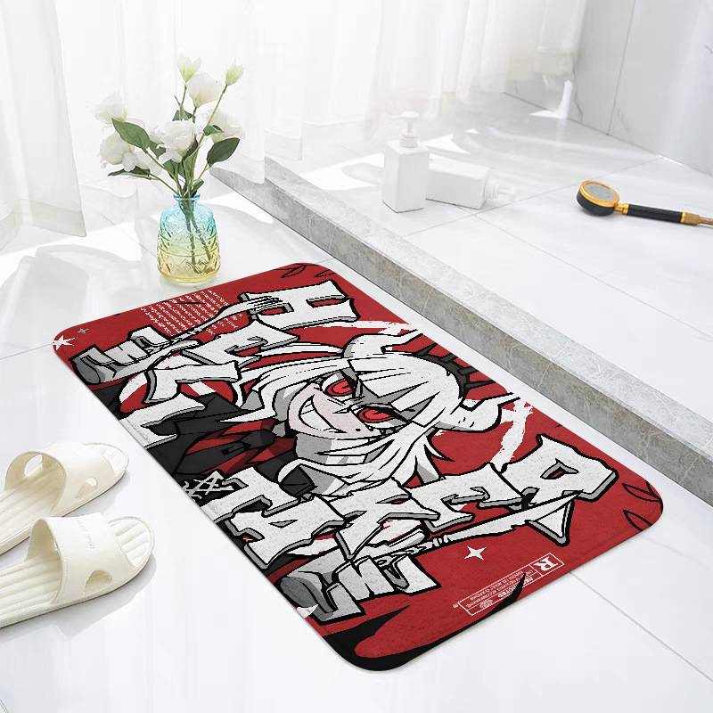 H-Helltaker Anime Floor Mat For Living Room Sofa Floor Cushions Modern Soft Fluffy Home Rug For Children's Bedroom Play Carpet