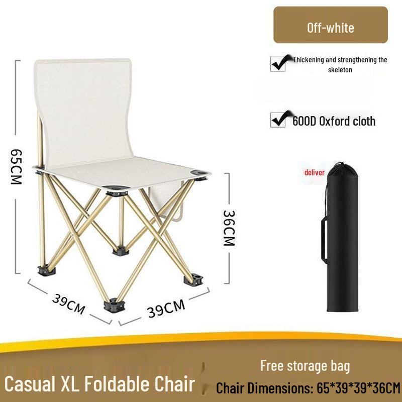 Portable Extra Thick Folding Fishing Chair & Bench
