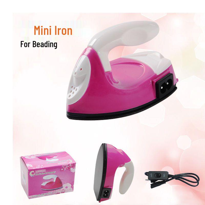

Compact 180° Dry Electric Iron - Handheld, No-Steam, Constant Temperature for Household Use One