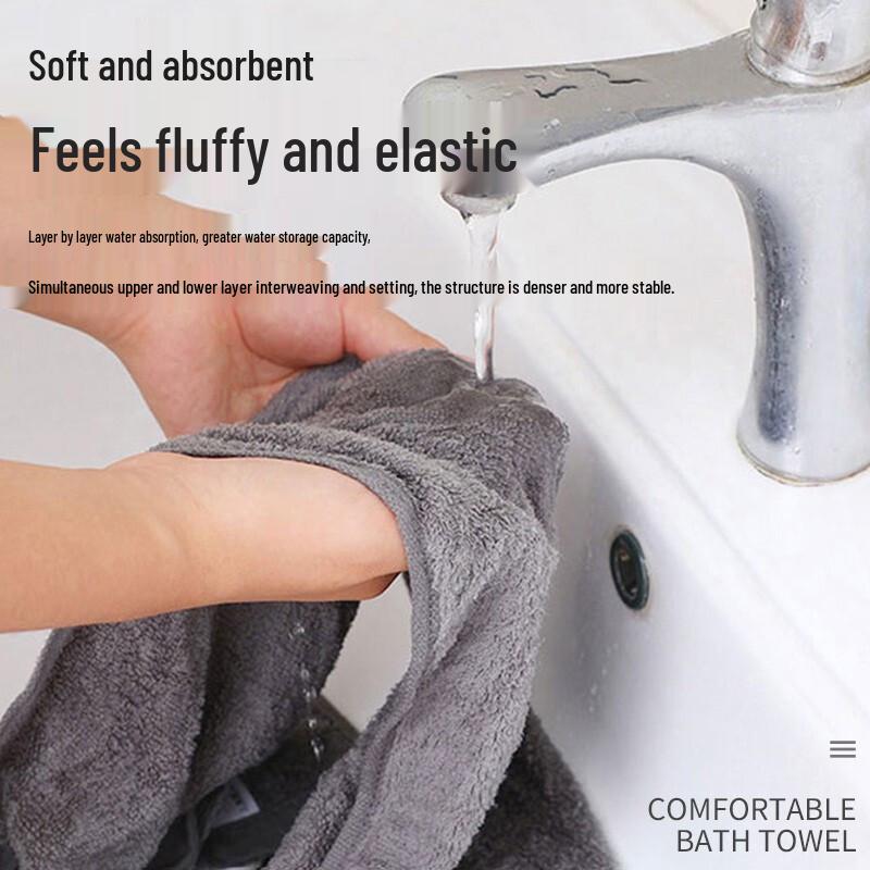 Nanjiren Quick-Dry Absorbent Bath Towel