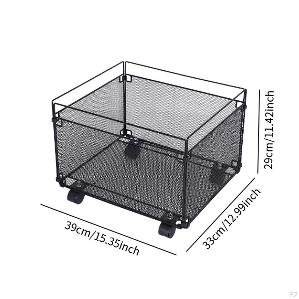 Iron Mesh File Holder Desk Easy Assembly Multifunction Hanging Folder Frame for