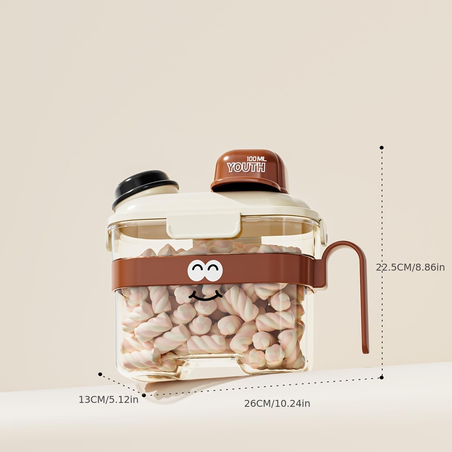 Seal Dog Food Storage Container Plastic Moisture-proof Pet Food Storage Handheld Miscellaneous Grain Storage Boxes Pets Supplies
