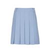 PIGC Women'S Front Pleated Culotte Skirt Light Blue (Lfcq30142)