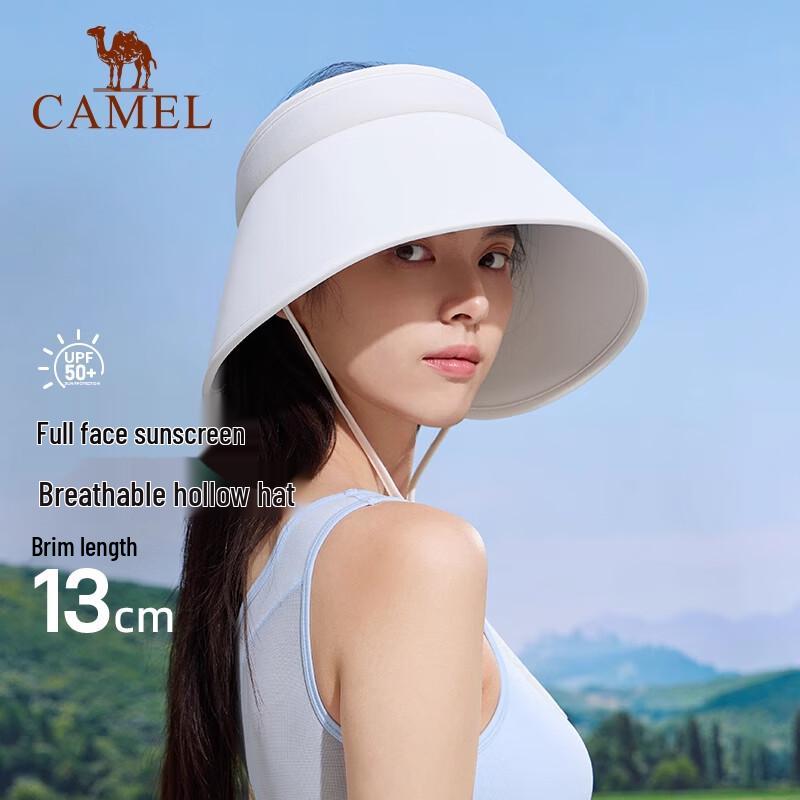 CAMEL Women's Large Brim UV Protection Sun Visor