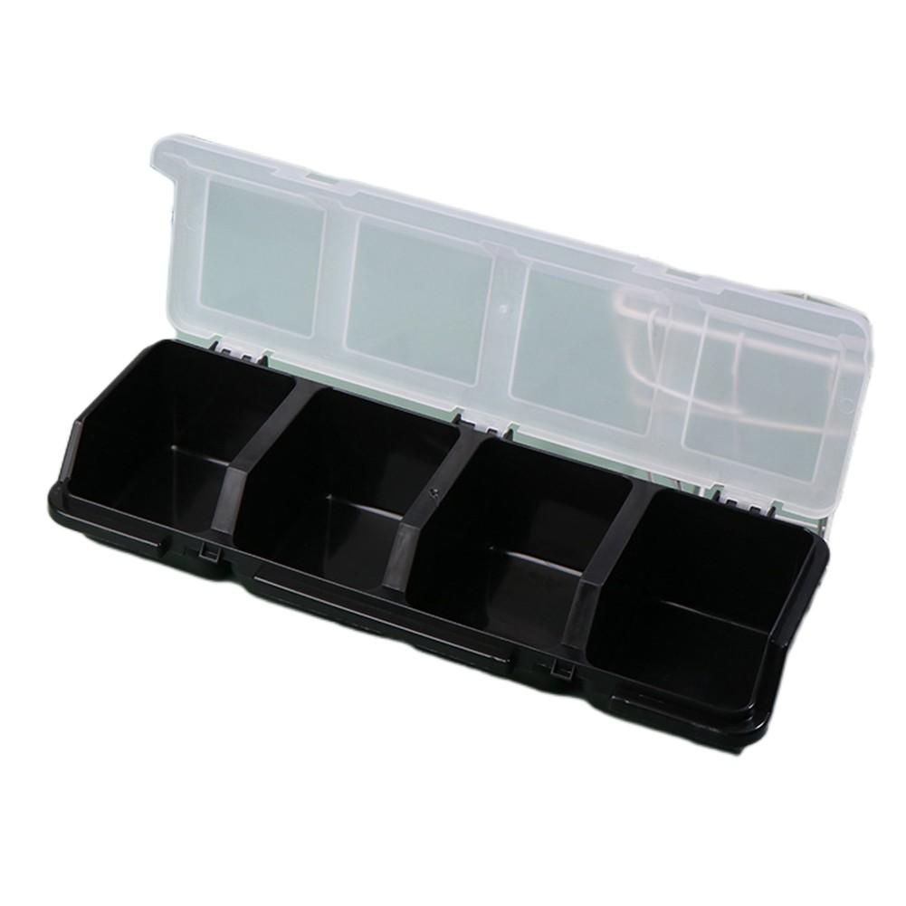 Tool Storage Box with Multi Compartment Design for Small Parts Organization