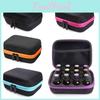 Koffer Essentiële Slots Olie 12 Voor Doterra 5ml 10ml 15ml Essentiële Olie Rollerflesjes Organizer Houder Parfum Hangende Opbergtas