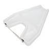 Portable Hair Washing Tray Rinse Shampoo Neck Rest Hair Sink Basin for Home SalonWhite