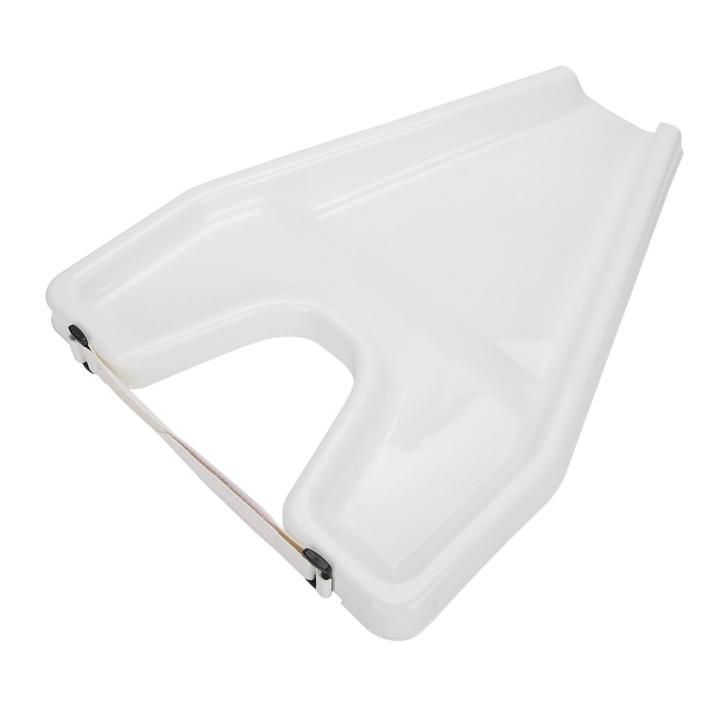 Portable Hair Washing Tray Rinse Shampoo Neck Rest Hair Sink Basin for Home SalonWhite