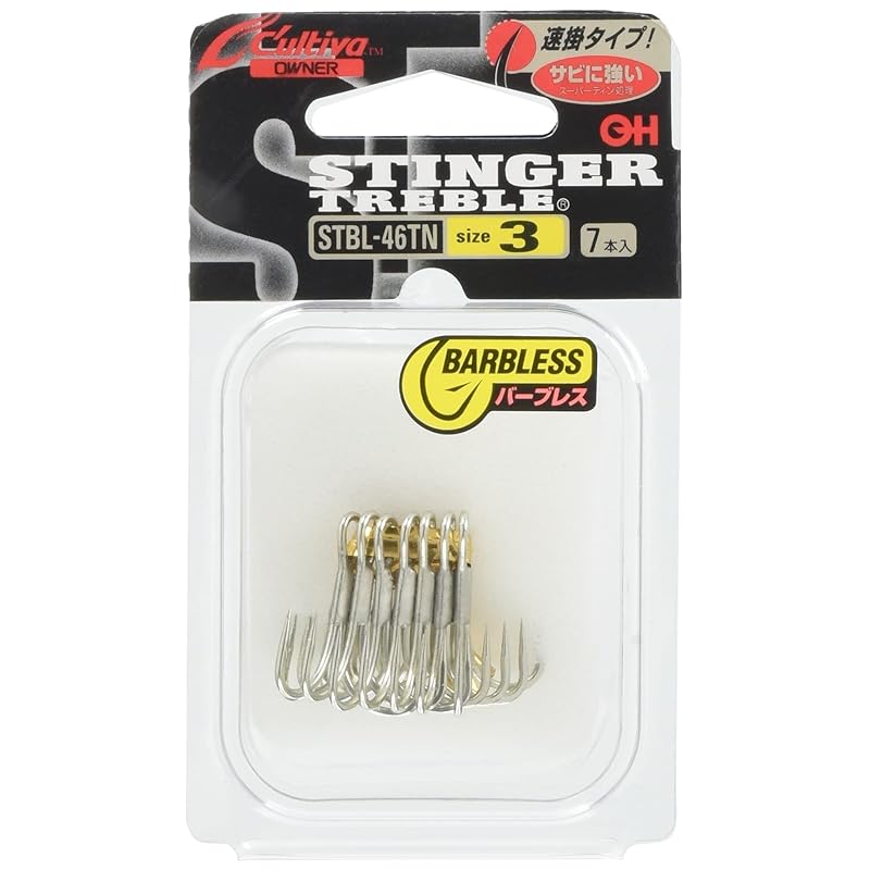 

OWNER Triple Hook STBL46TN Stinger Triple No. 3 11635