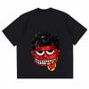 Street Wear Y2K Clothing T-shirt Men's Printed Hip Hop Cartoon Print T-shirt Gothic 100% Cotton Breathable Short Sleeve