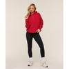 Gymshark Training Oversized Fleece Hoodie Carmine Red B5a7n Rbqw