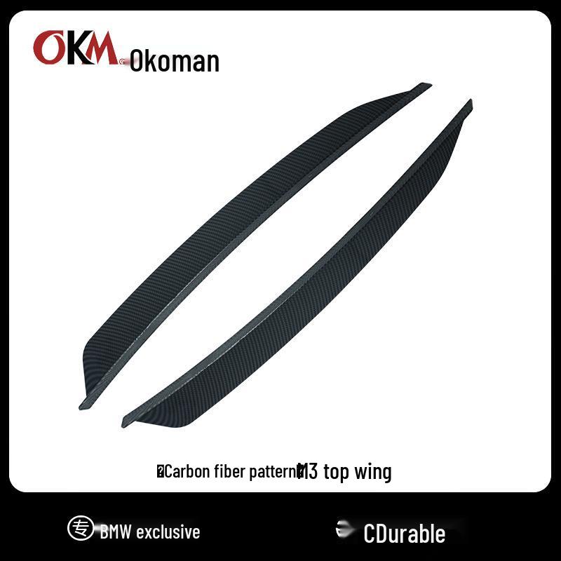 BMW M3 G80 Roof Track Spoiler 2020-2025: No-Drill Rear Wing