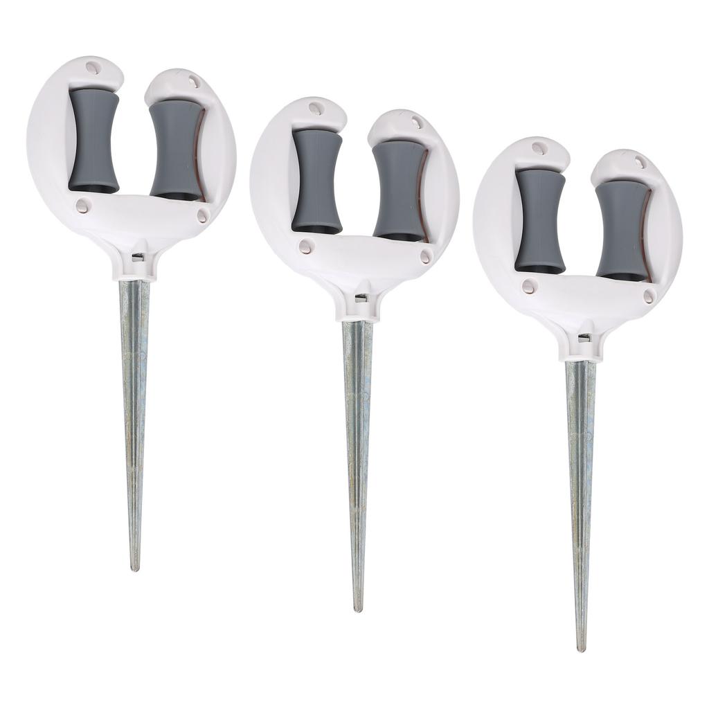 Gartenschlauchführung Nageloberrolle Weiche Wasserrohrpositionierung Spitzkopf Rasenschlauchführung Spikehalter