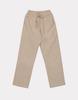 IKALOOK Men'S Daily Wide Regular Fit Linen Pants Apt102