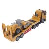 RC Semi Truck with Trailer Realistic Music Large Size Anti Skid Wheels Remote Control Construction