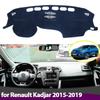 Anti-Slip Dashboard Cover Protective Pad Car Accessories for Renault Kadjar 2015 2016 2017 2018 2019 YB Sunshade Carpet Xet2