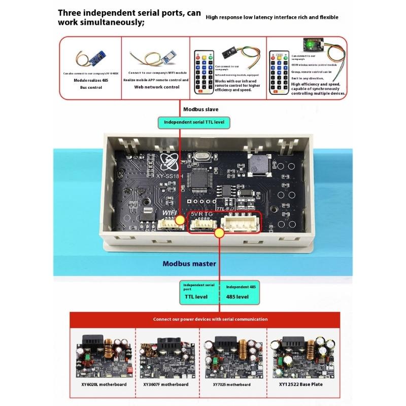Upgraded Digital Controlled Regulator 70V 25A 1750W Output Accuracy Electric Current Stabilization for Testing Use
