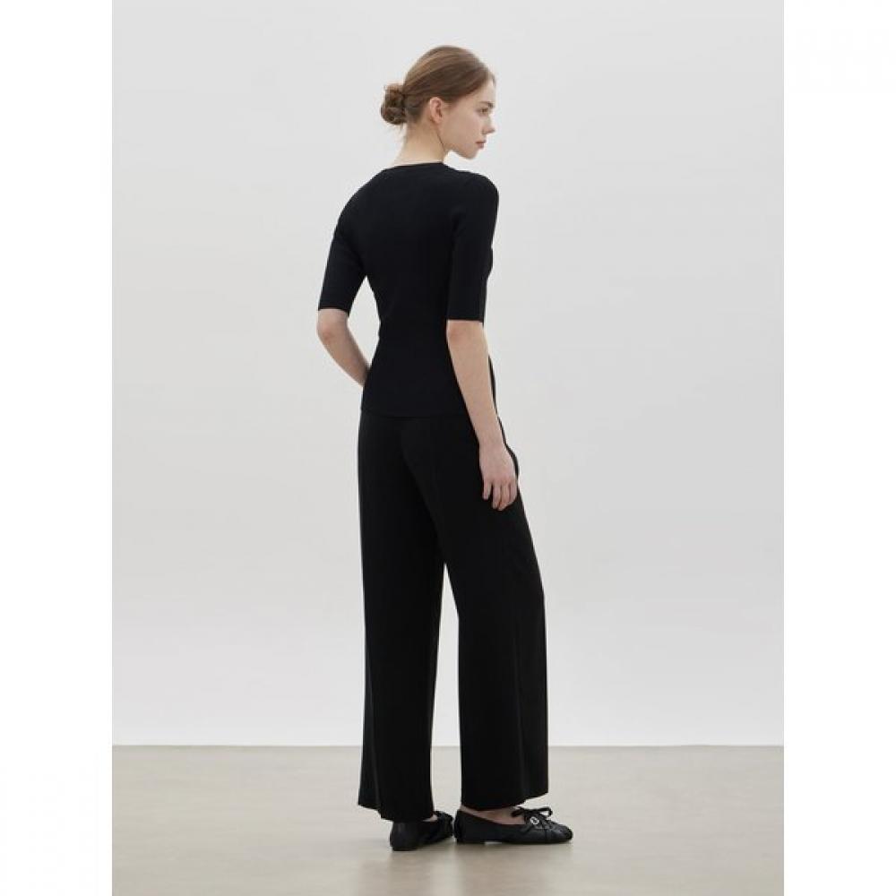 CC collect. Shoulder Split Rib Pullover C262ksk031