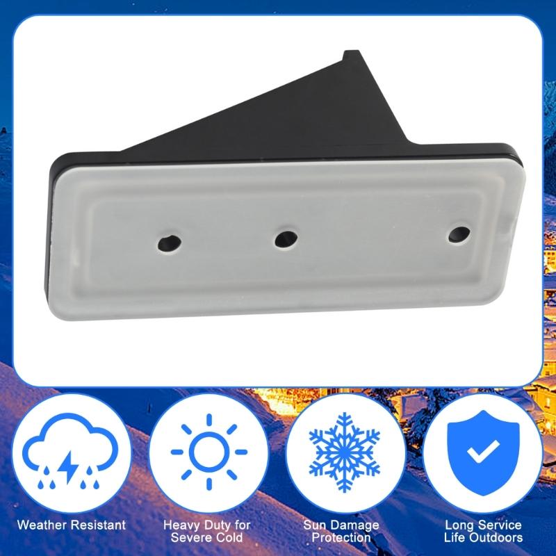 10Pcs/Set Heavy Duty Snow Retention Guard With Sealing Gasket And Installation Screws Suitable For Metal Roofing Safety