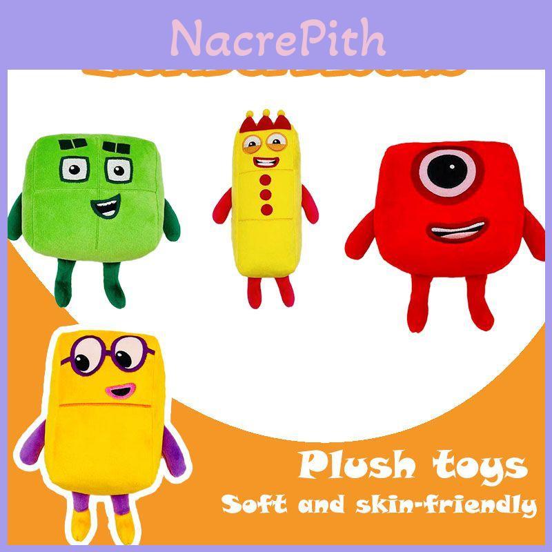 Peluche Numberblocks Morbido e Carino Giocattolo Morbido per Bambini Educativo e Divertente