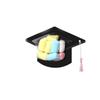 1/5/10PCS With Tassel Graduation Cap Candy Card Clear Greeting Card  Graduation Party