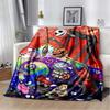The Nightmare Before Christmas Blanket,portable and Suitable for All Seasons,Birthday Gift.A Soft Flannel Blanket