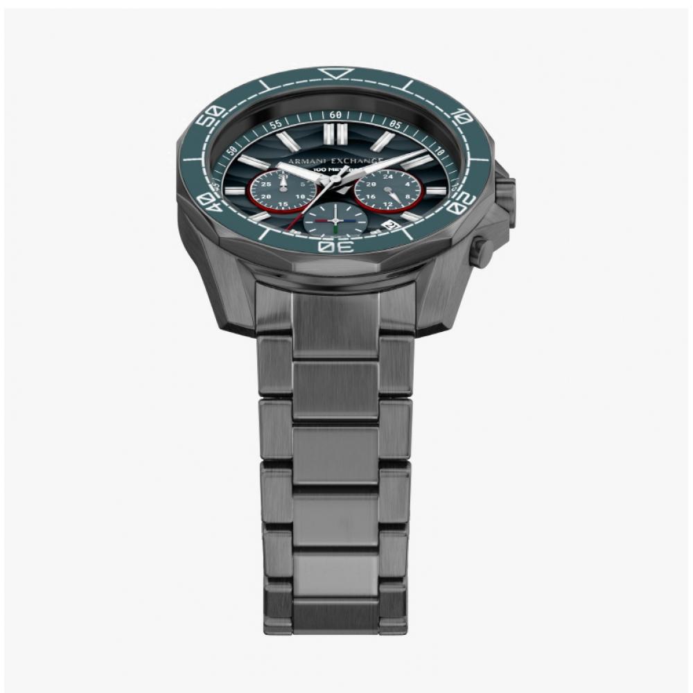 Armani Exchange Men S Chronograph Metal Watch Spencer Ax1972