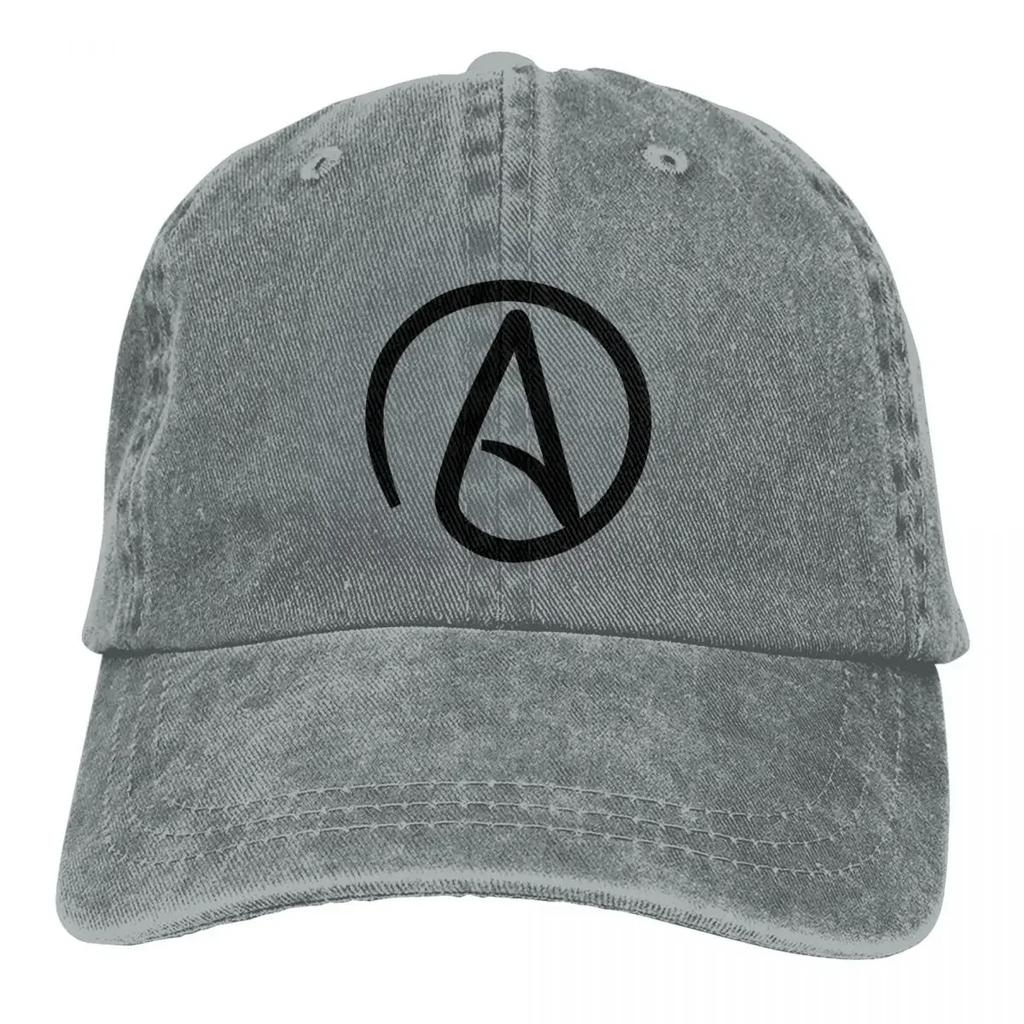 Atheist Atheism Baseball Cap Religious Belief Street Style Men Washed Hip Hop Hats Sunscreen Outdoor Sports Cap Present