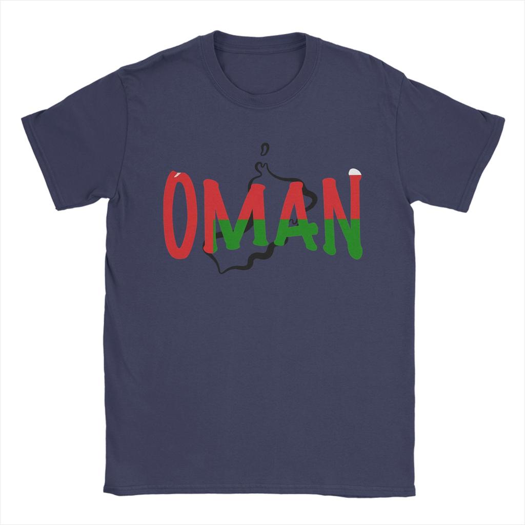 Oman Flag  T Shirt for Men 100 Cotton Vintage TShirts O Neck  Tee Shirt Short Sleeve Tops Plus Size