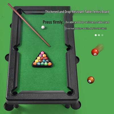 Mini Snooker Billiard Table Toy for Kids - Indoor Educational Parent-Child Sports Game
