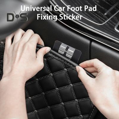 10Pcs Transparent Auto Fastener Buckle Anti-Slip Helpful Universal Car Floor Mat Fastener Clip