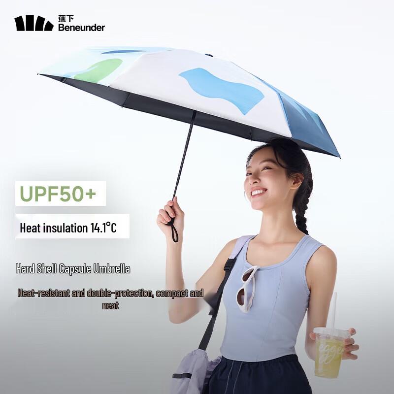 Jiaoxia 5-Fold UV Protection Sun & Rain Umbrella