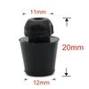 4Pcs Universal Car Door Dampers Buffer Pad Cover Anti Shock Rubber Stop Door Protection Cushion Rubber Interior Part Accessories Interior Mirrors 6