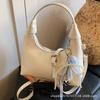 Foreign Style Bow Hand Bag Women's 2025 New Korean Version Ins Messenger Bag Fashionable Commuter Shoulder Bag