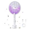 AISITIN 2 In 1 Bug Zapper Racket, 3000V Electric Fly Swatter Racket with 1200mAh Battery 3 Layers Mosquito Killer Lamp Indoor