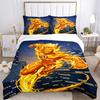 3pcs Flash Superhero Duvet Cover Set, 1 Duvet Cover + 2 Pillowcases (No Insert), High-Definition Print for All Seasons,Durable Yy251103075