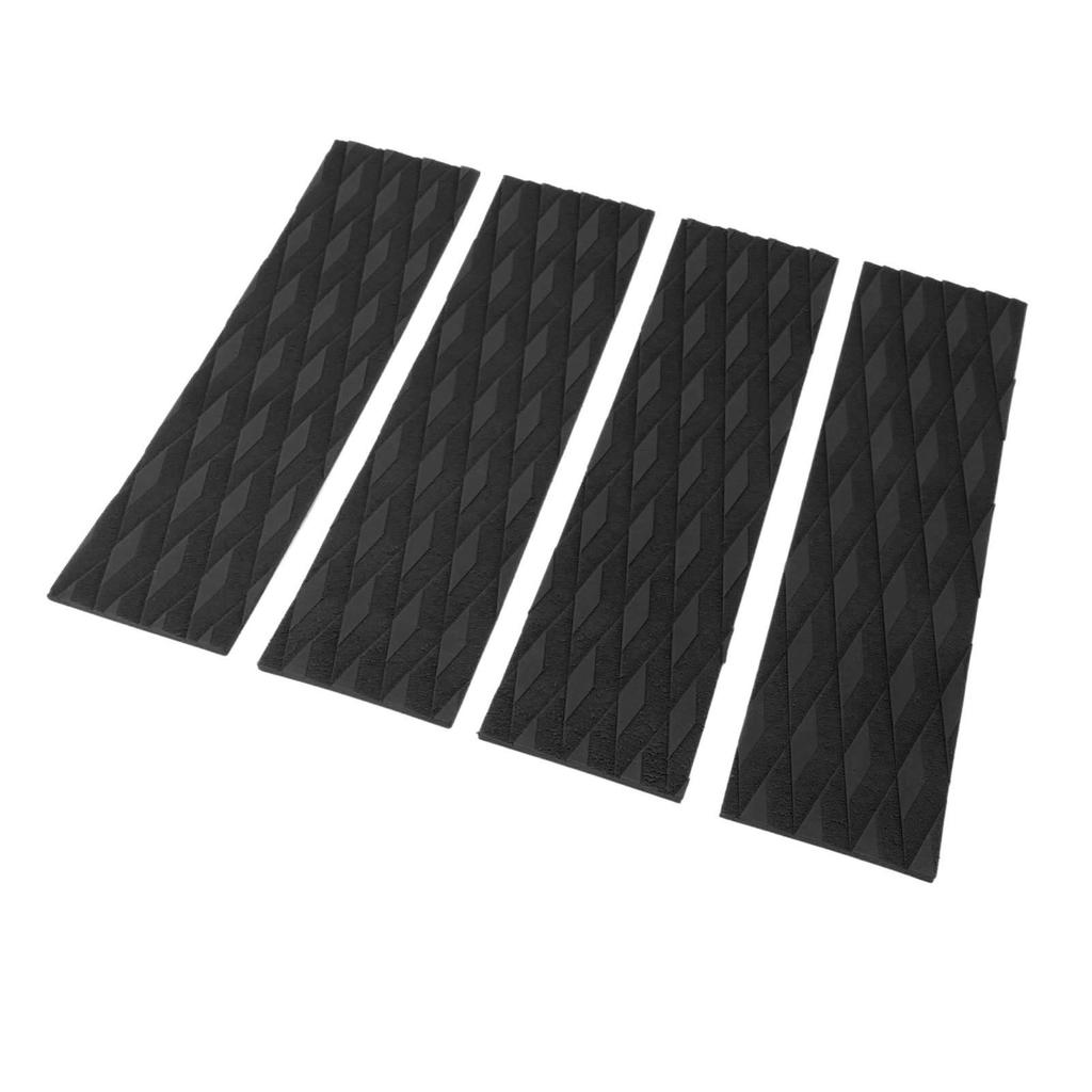 4Pcs Surfboard Traction Pads Surfing Front Traction Anti Slip Pad for Skimboards Kayak