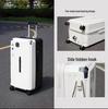 Extra Large Capacity Five-Wheel Antibacterial Suitcase with Brake Wheel and Password Lock