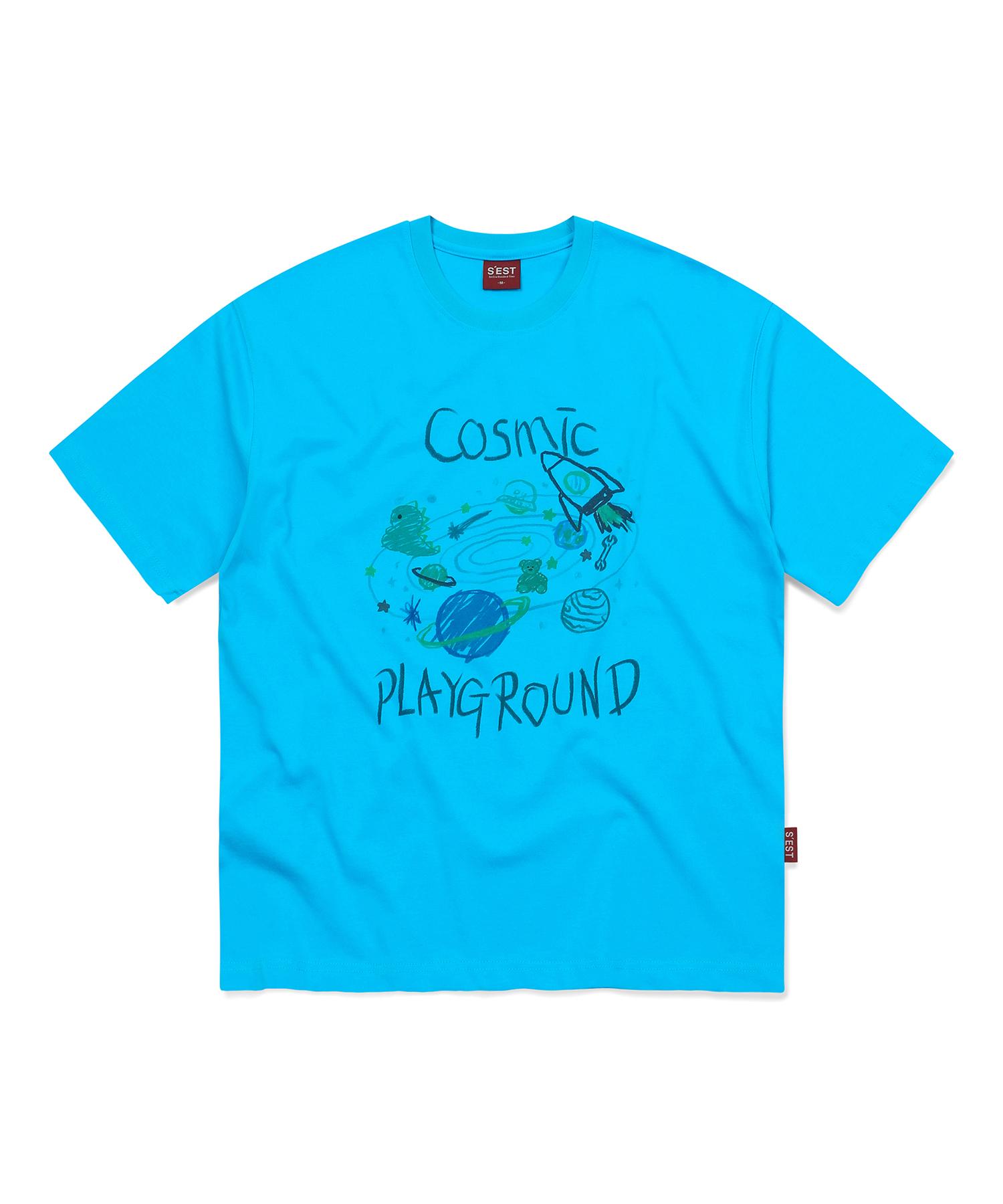 Siest Play Ground T-Shirts Blue L