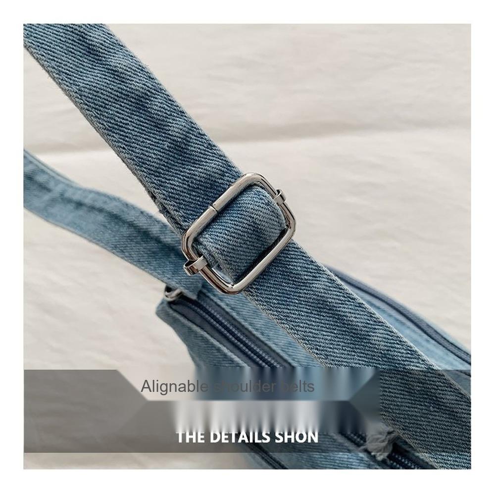 Lightweight Large Capacity denim Multipurpose Storage Bag for Daily Use